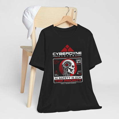 Terminator t-shirt, Cyberdyne Systems Shirt, Terminator Inspired Sci-Fi Tee, I'll Be Back, T2, Skynet, Artificial Intelligence