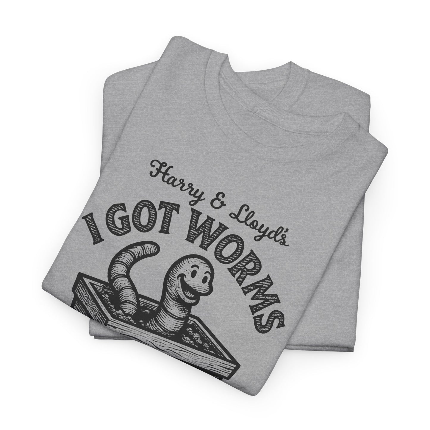 I Got Worms shirt - Funny Dumb and Dumber T-shirt, Comedy Graphic Tee, Vintage Pop Culture