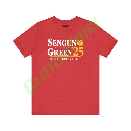 Sengun-Green ’25 Heather Red / S T-Shirt