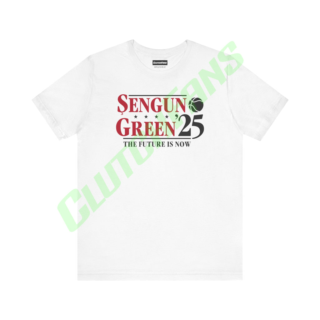 Sengun-Green ’25 White / S T-Shirt