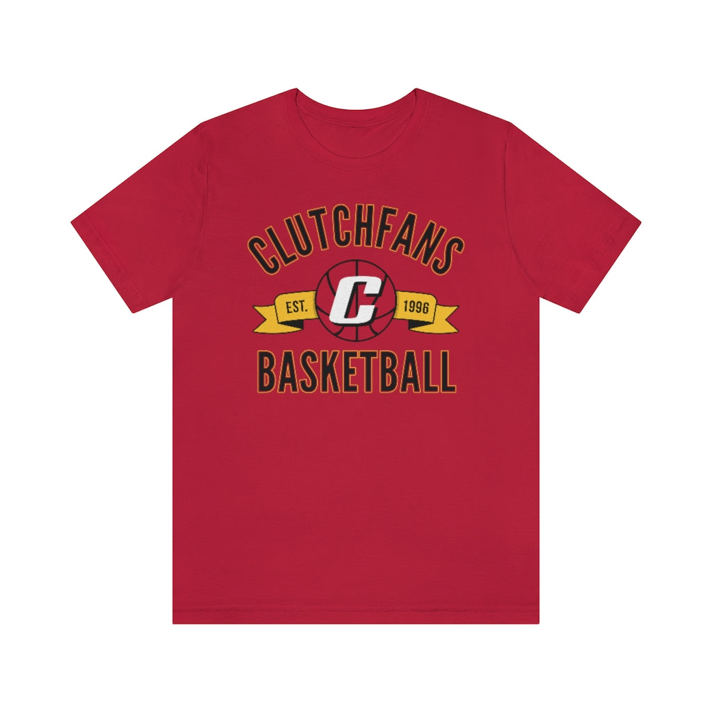 Clutchfans Basketball - Retro Red / L T-Shirt