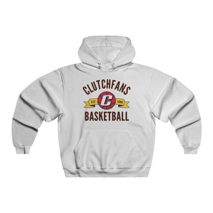 Clutchfans Basketball Hoodie - Retro White / S