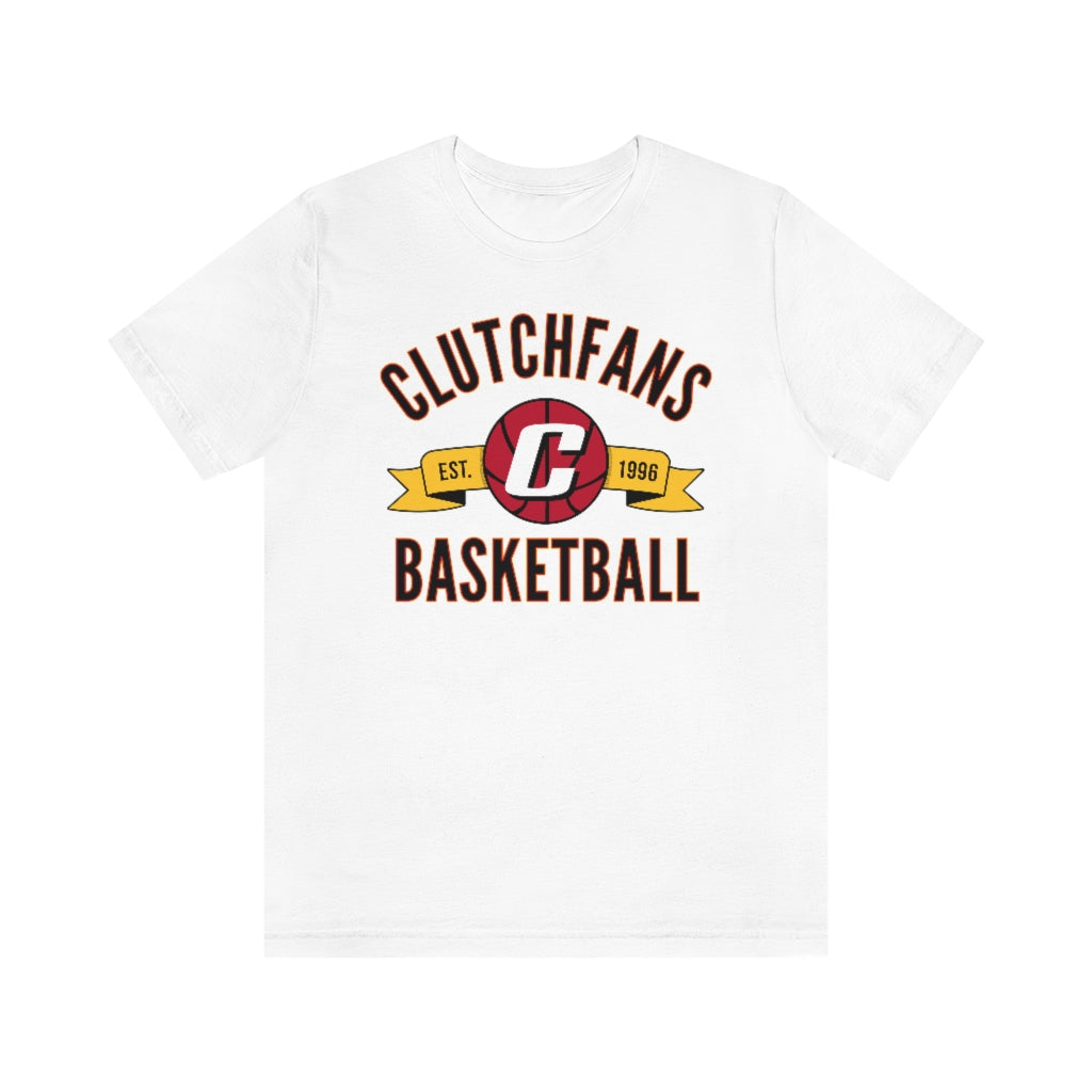 Clutchfans Basketball - Retro White / Xs T-Shirt
