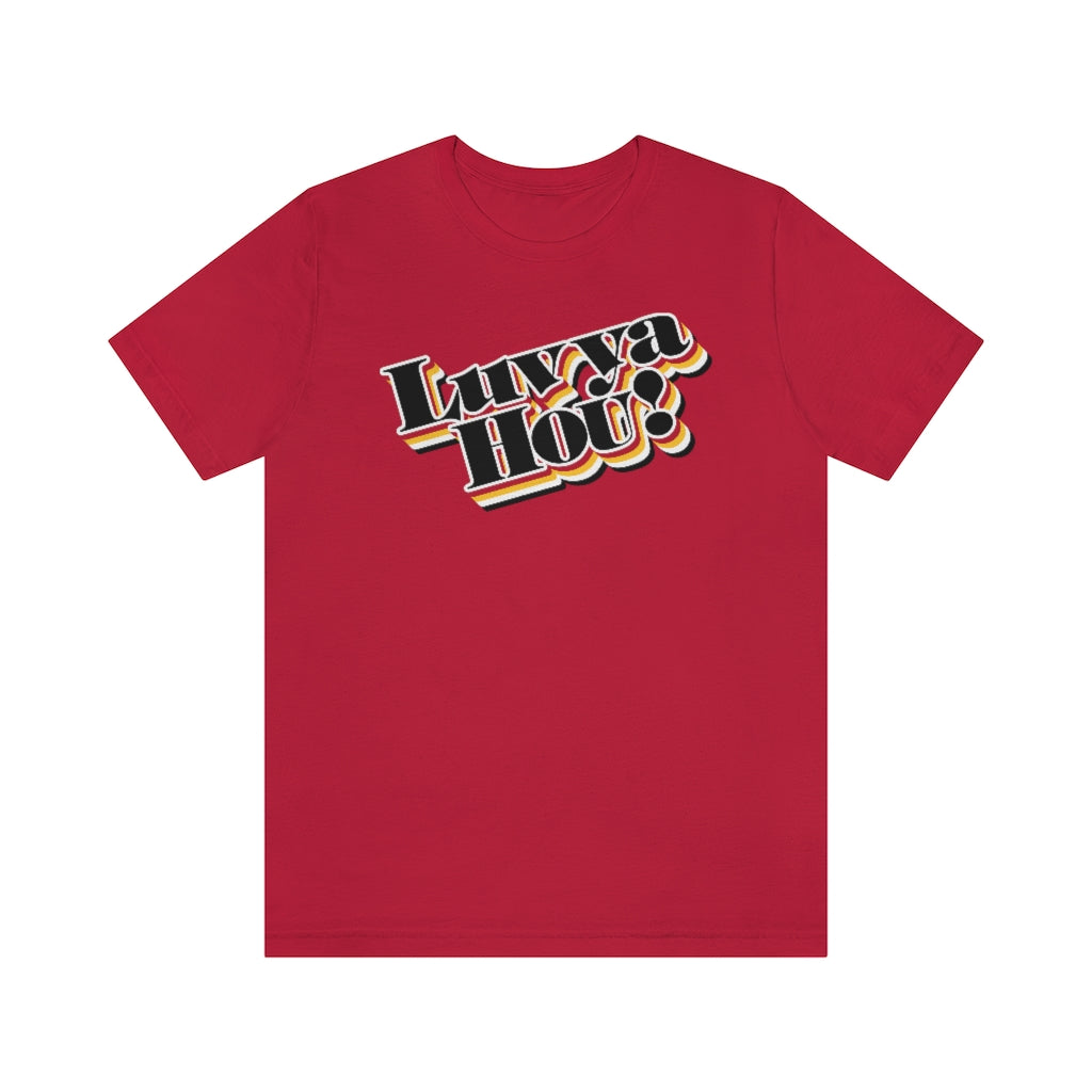 Luv Ya Hou! (Basketball) Red / Xs T-Shirt