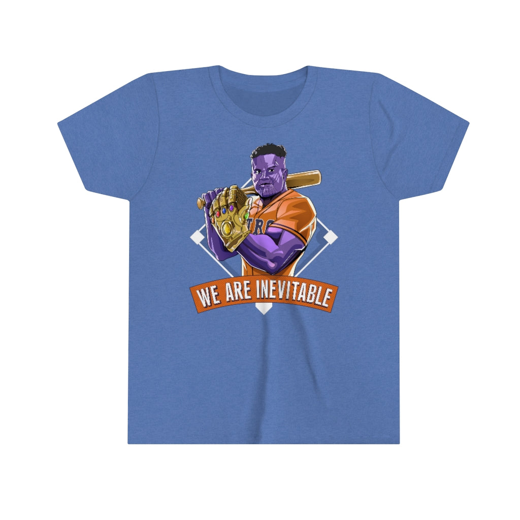 Destiny Arrives All The Same - Youth Tee Heather Columbia Blue / S Kids Clothes