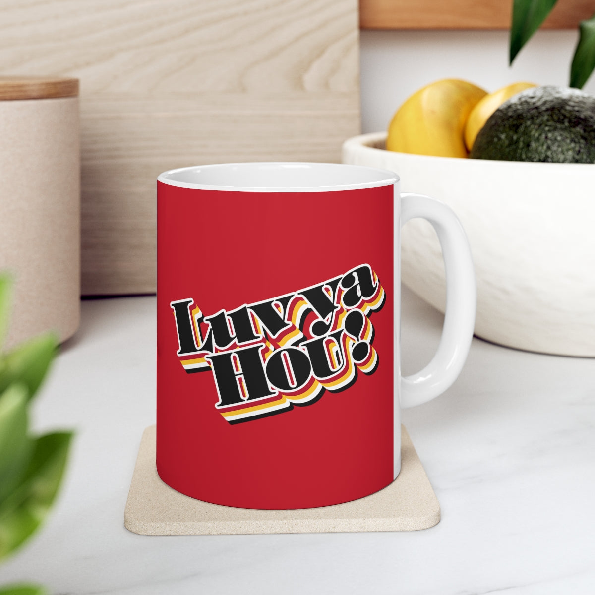 Luv Ya Hou! (basketball) - Mug 11oz