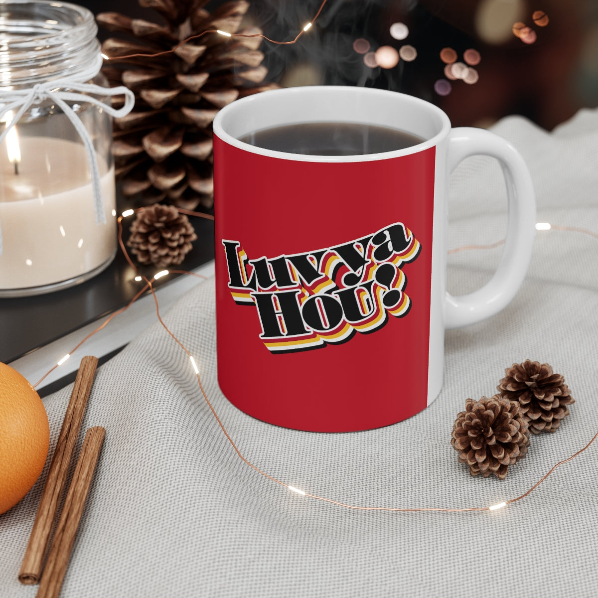 Luv Ya Hou! (basketball) - Mug 11oz