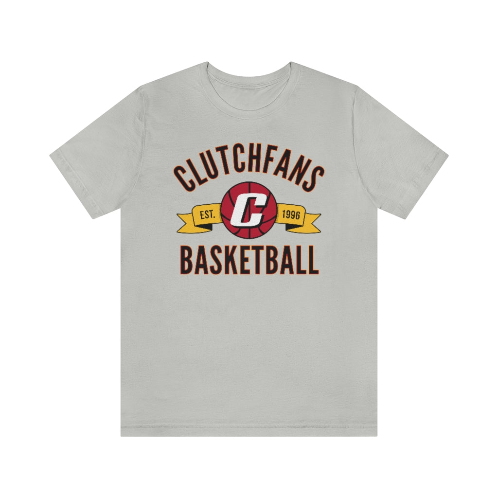 Clutchfans Basketball - Retro Silver / Xs T-Shirt