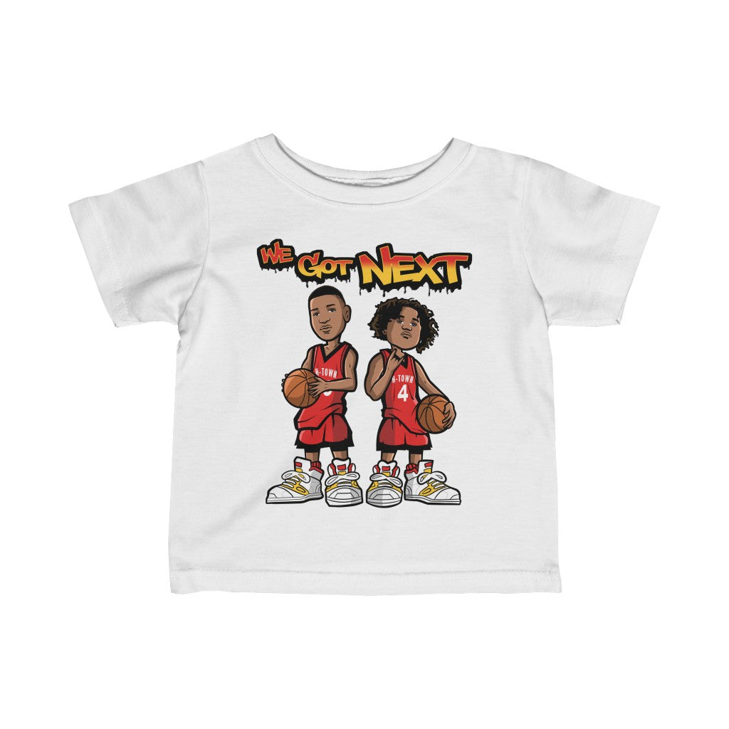 We Got Next Infant Fine Jersey Tee White / 18M Kids Clothes