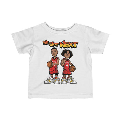 We Got Next Infant Fine Jersey Tee White / 18M Kids Clothes