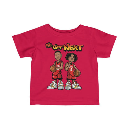 We Got Next Infant Fine Jersey Tee Red / 12M Kids Clothes