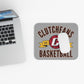 Clutchfans Basketball Retro Mouse Pad (Rectangle)