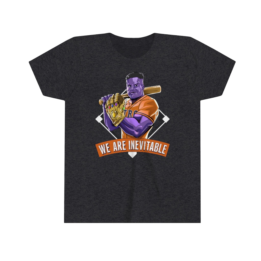Destiny Arrives All The Same - Youth Tee Dark Grey Heather / S Kids Clothes