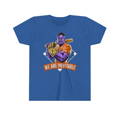 Destiny Arrives All The Same - Youth Tee Heather True Royal / S Kids Clothes