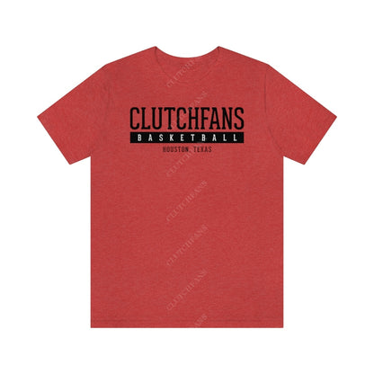 Clutchfans Basketball Heather Red / Xs T-Shirt