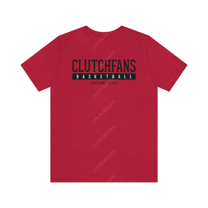 Clutchfans Basketball Red / Xs T-Shirt