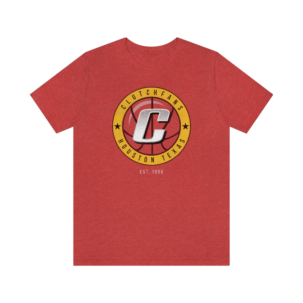 Clutchfans Retro T-Shirt Heather Red / Xs
