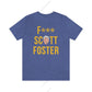 F*** Scott Foster (Golden State) Heather True Royal / Xs T-Shirt