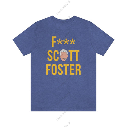 F*** Scott Foster (Golden State) Heather True Royal / Xs T-Shirt