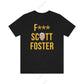 F*** Scott Foster (Golden State) Solid Black Blend / Xs T-Shirt