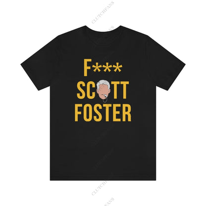 F*** Scott Foster (Golden State) Solid Black Blend / Xs T-Shirt