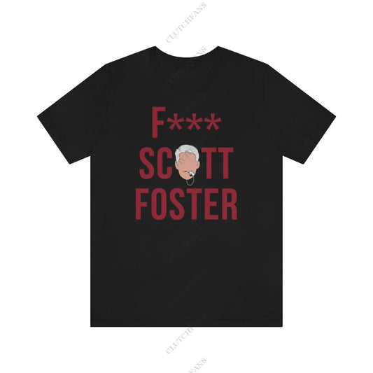 F*** Scott Foster (Mia) Solid Black Blend / L T-Shirt