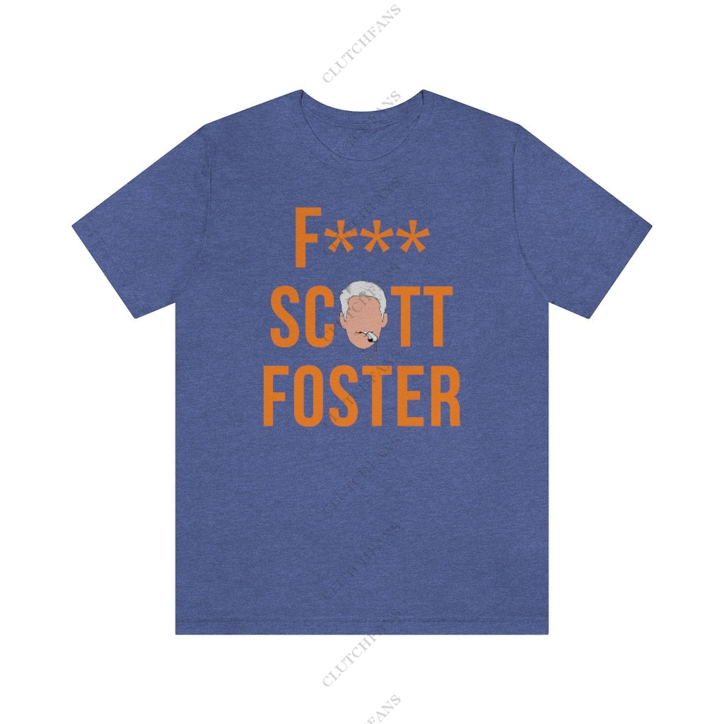 F*** Scott Foster (New York) Heather True Royal / Xs T-Shirt
