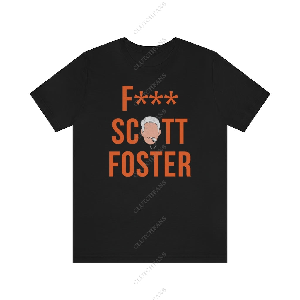 F*** Scott Foster (Phx) Solid Black Blend / Xs T-Shirt