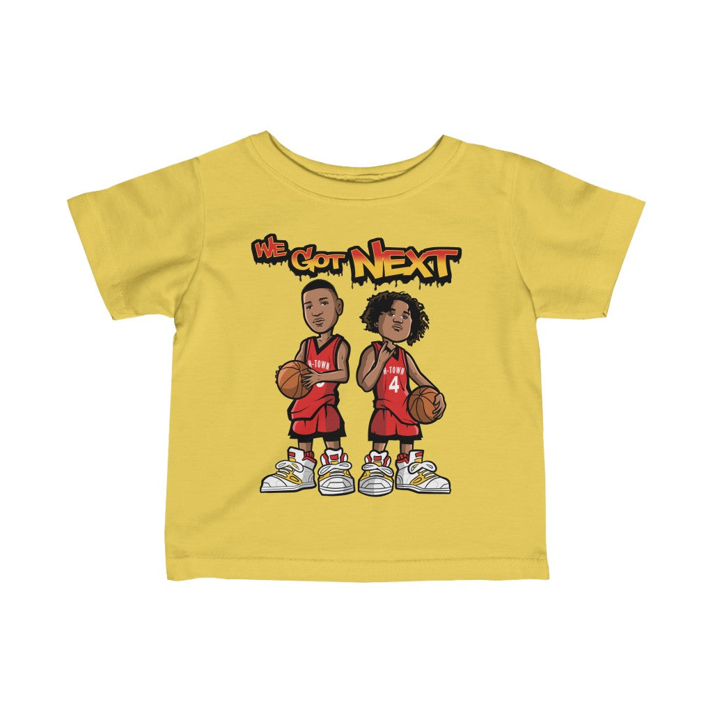 We Got Next Infant Fine Jersey Tee Butter / 6M Kids Clothes