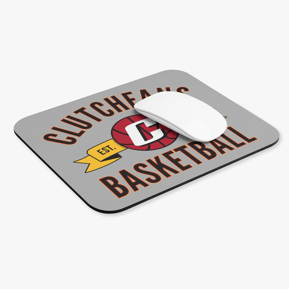 Clutchfans Basketball Retro Mouse Pad (Rectangle)