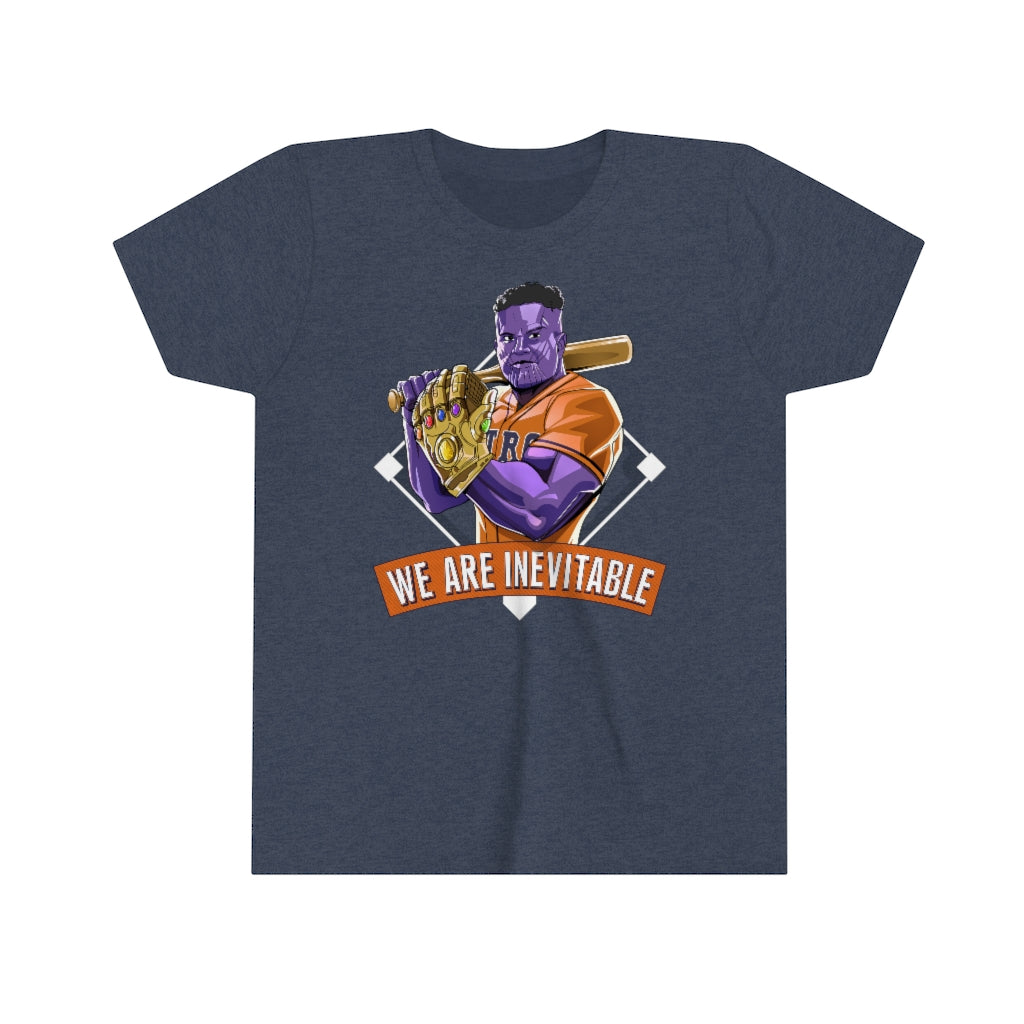 Destiny Arrives All The Same - Youth Tee Heather Navy / S Kids Clothes