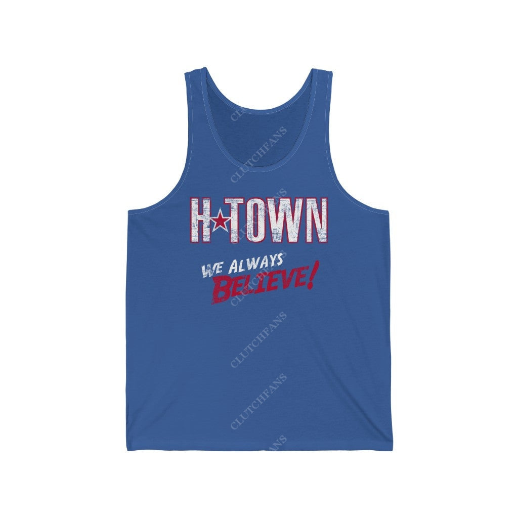 H-Town: We Always Believe! Tank (Basketball) Xs / True Royal Top
