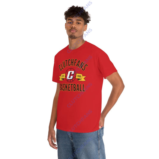 (Heavy Cotton) Clutchfans Basketball - Retro T-Shirt