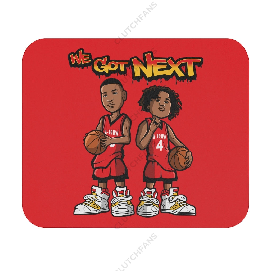 We Got Next (Red) Mouse Pad (Rectangle) 9 × 8 / Rectangle Home Decor